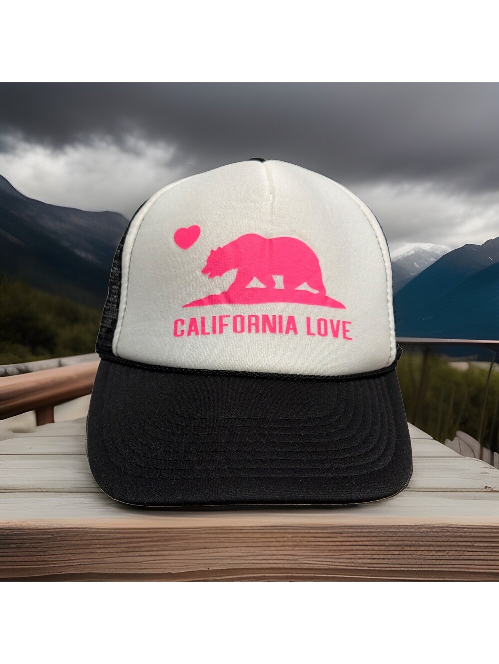 California Love CA Grizzly Bear Republic Baseball Cap
